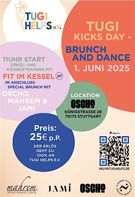 Tugi Kicks Day im Oscho, 1 June | Event in Stuttgart | AllEvents