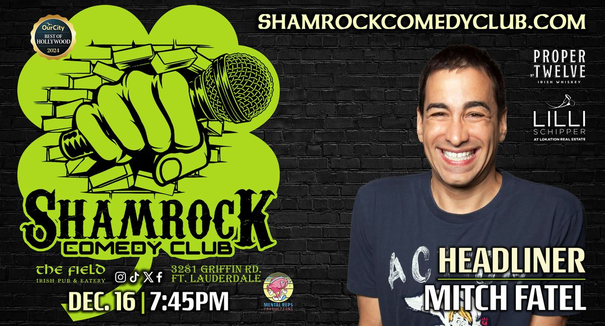 Mitch Fatel @ Shamrock Comedy Club, 16 December | Event in Fort Lauderdale | AllEvents