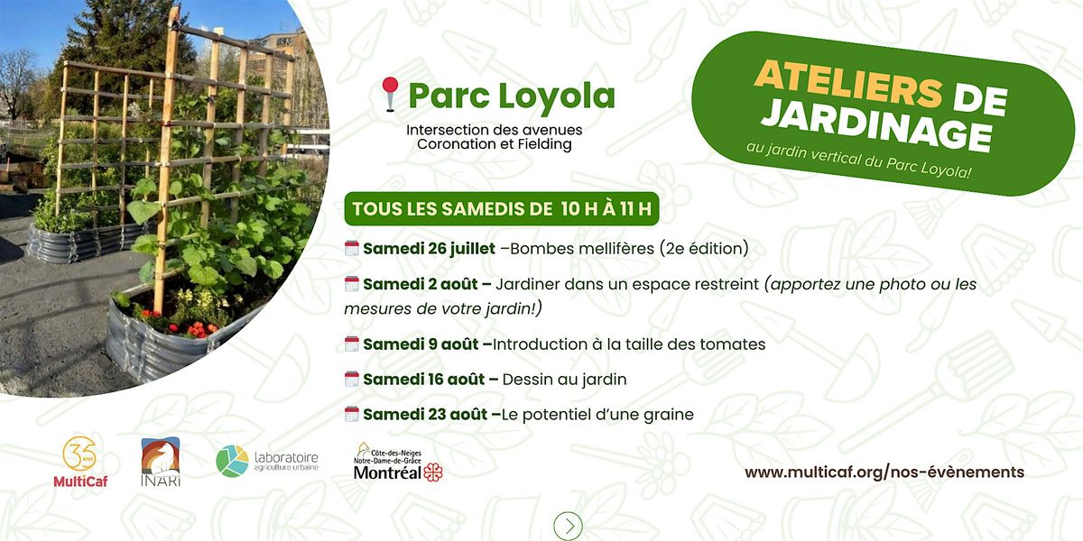 Introduction à la taille des tomates, 9 August | Event in Montréal | AllEvents