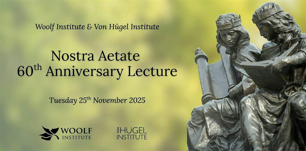 Nostra Aetate 60th Anniversary Lecture, 25 November | Event in Cambridge | AllEvents