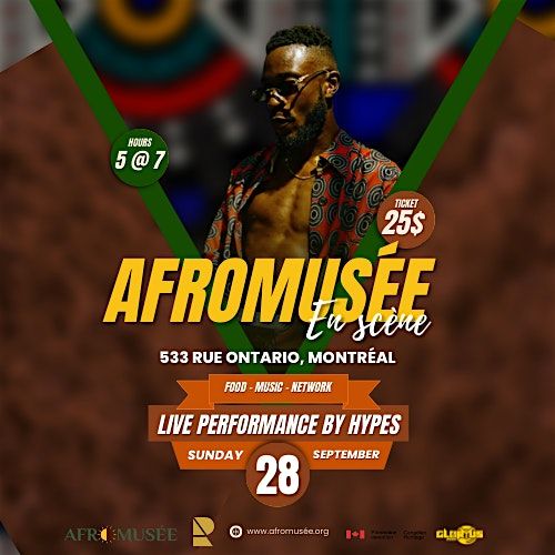 Food, Music, Networking | 5 @ 7 avec AfroMusée en scène, 28 September | Event in Montréal | AllEvents