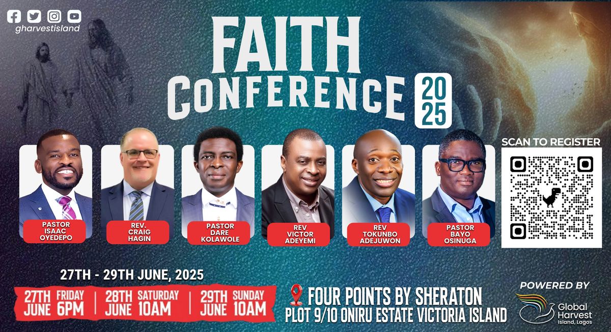 Faith Conference, 27 June | Event in Lagos | AllEvents