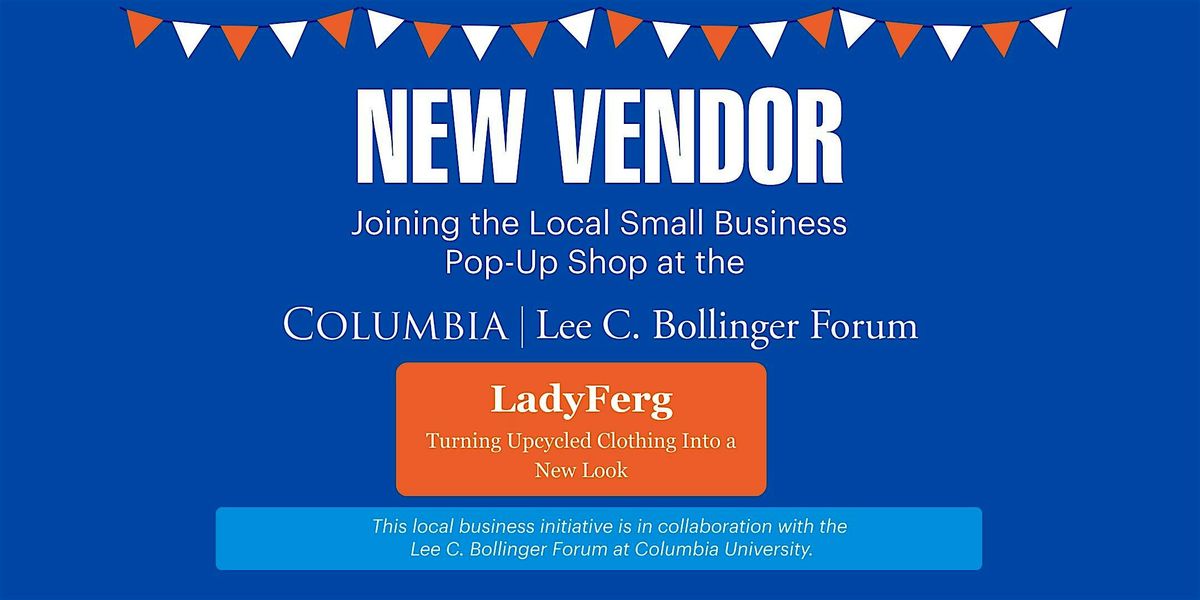 POP-UP Market at the Lee C. Bollinger Forum, 27 May | Event in New York | AllEvents