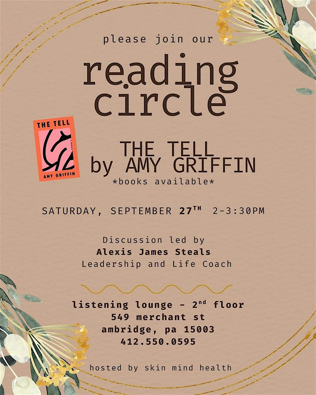 reading circle, 27 September | Event in Ambridge | AllEvents