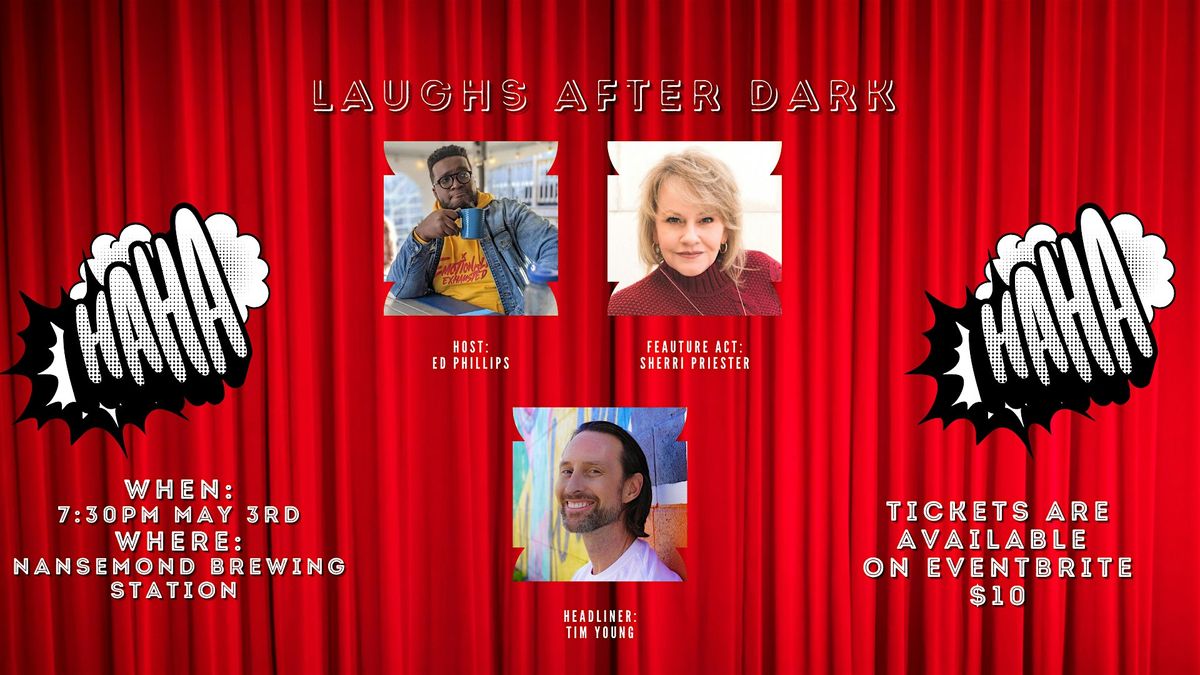 Laughs After Dark at Nansemond Brewing Station | Event in Suffolk | AllEvents