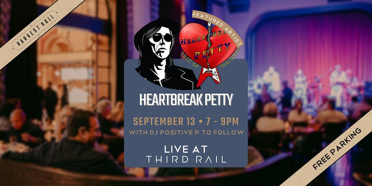 Heartbreak Petty | LIVE at Third Rail, 13 September | Event in Grapevine | AllEvents