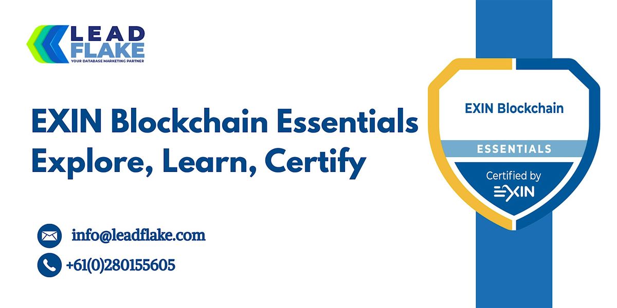 EXIN Blockchain Essentials Training in Auckland, 22 July | Event in Auckland | AllEvents