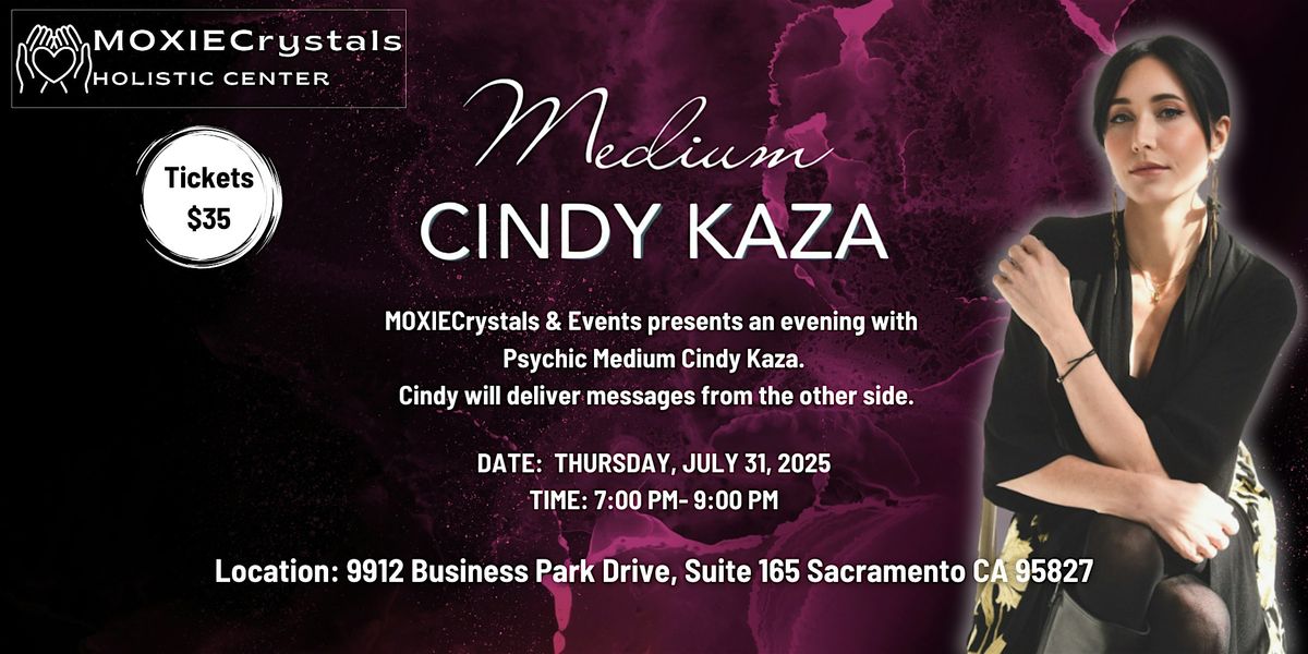 An Evening with Cindy Kaza, 31 July | Event in Sacramento | AllEvents