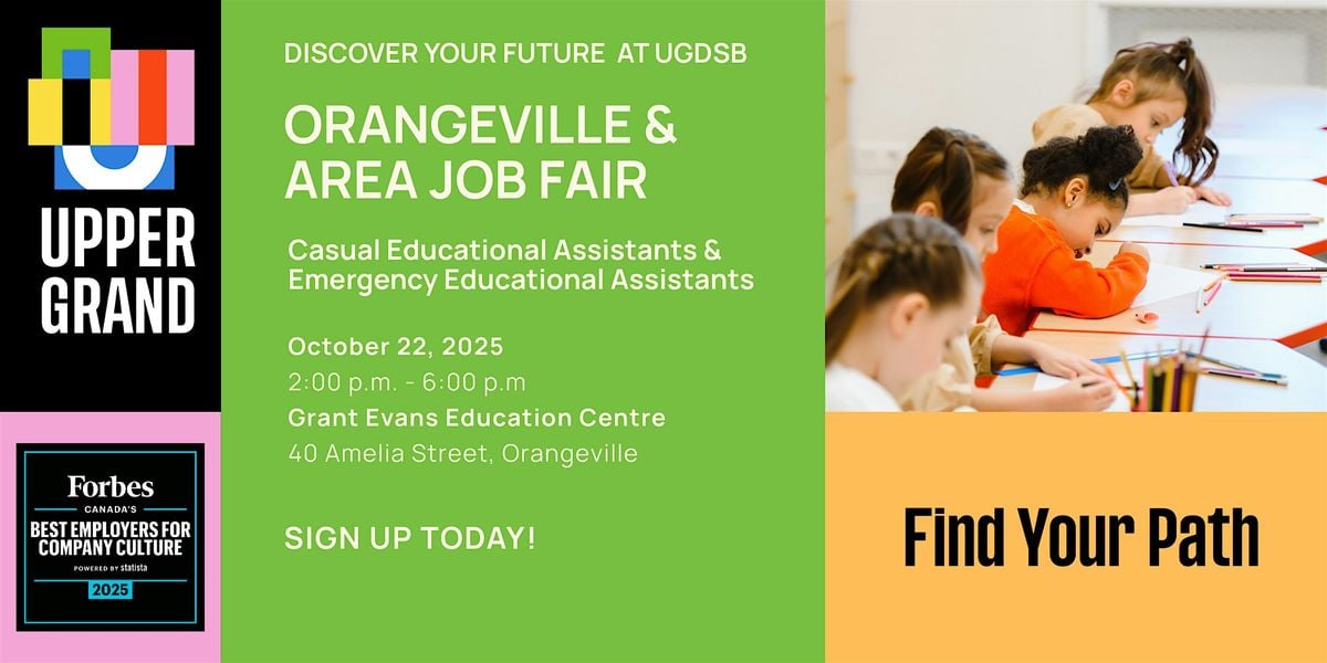 Orangeville & Area - Casual EAs & Emergency EAs - October 22, 2025, 22 October | Event in Orangeville