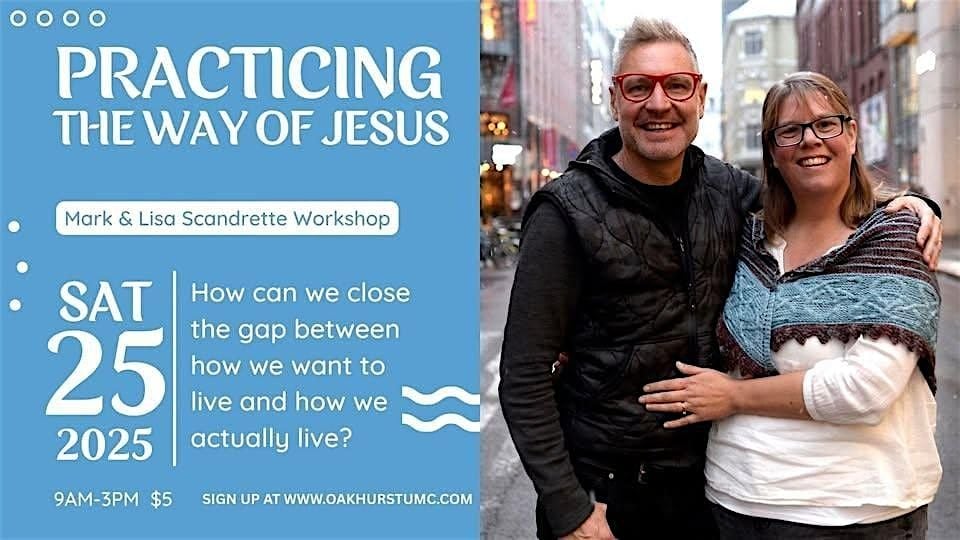 Practicing the Way of Jesus: A day with Mark & Lisa Scandrette, 25 October | Event in Seminole | AllEvents