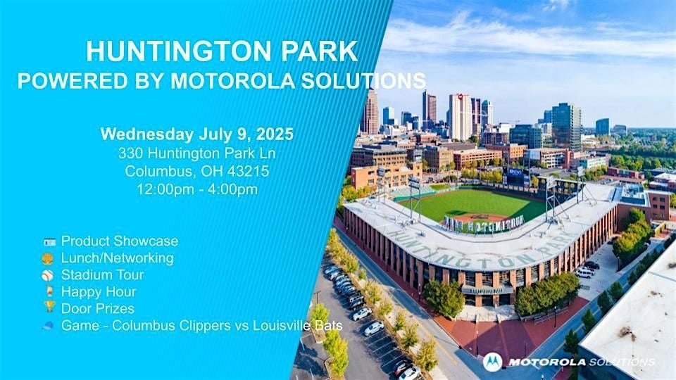 Hungington Park - Powered by Motorola Solutions, 9 July | Event in Columbus | AllEvents