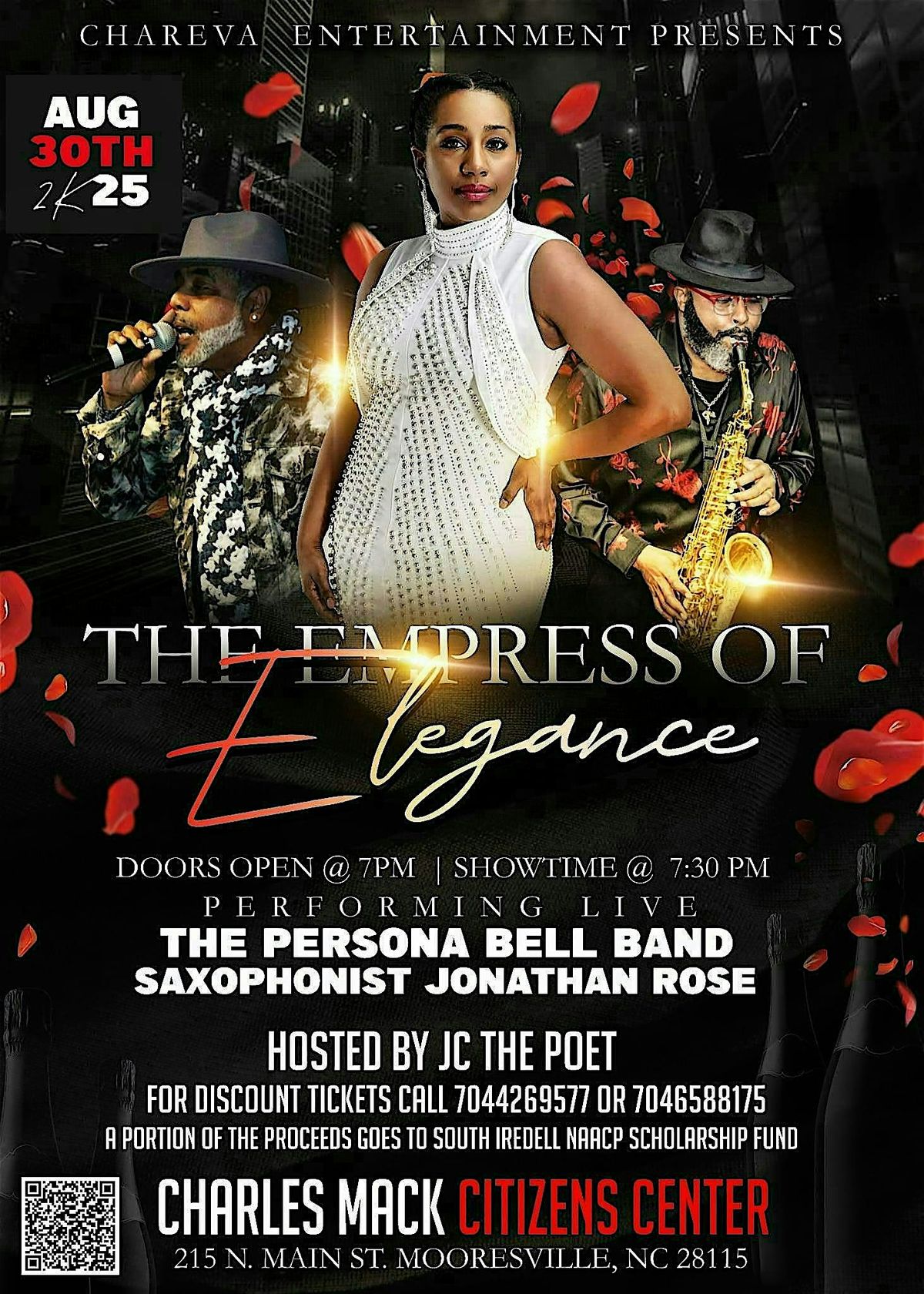 The Empress of Elegance, 30 August | Event in Mooresville | AllEvents