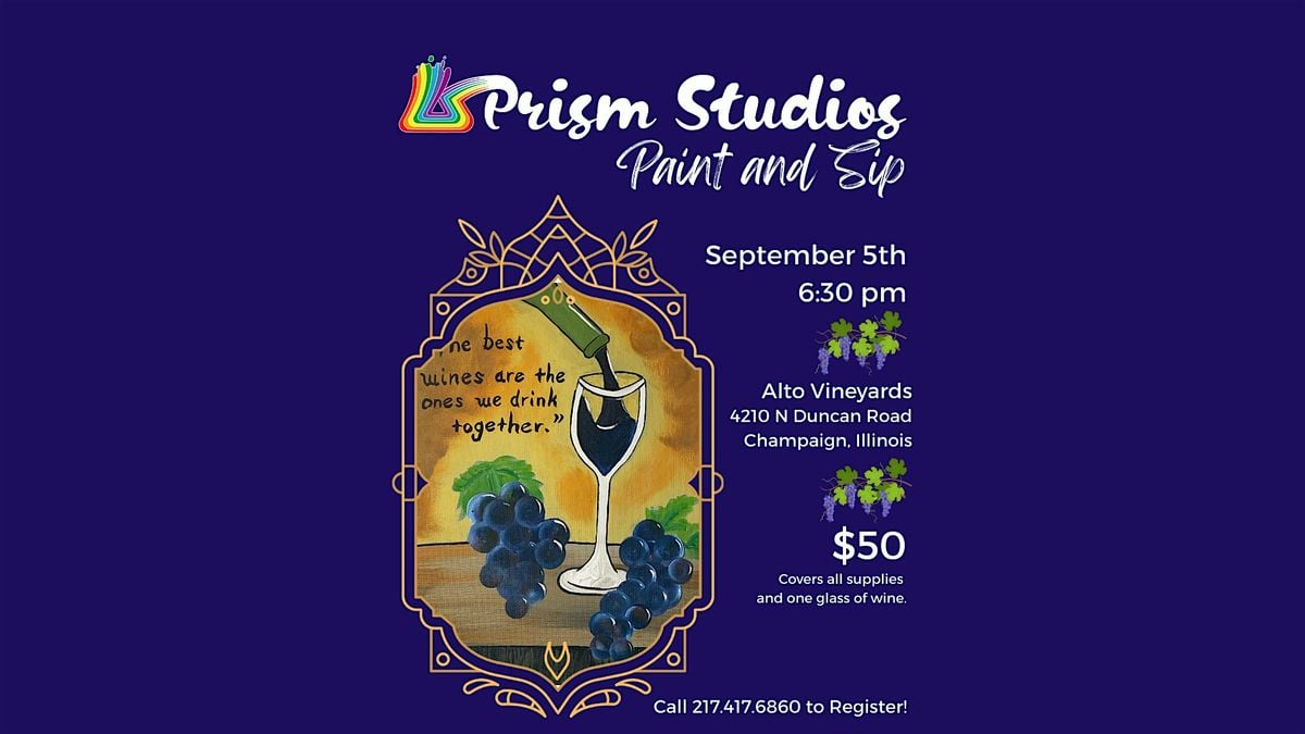Paint & Sip, 5 September | Event in Champaign | AllEvents