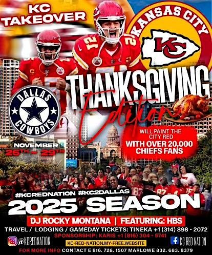 KC RED NATION/HBS AFTER PARTY, 29 November | Event in Richardson | AllEvents