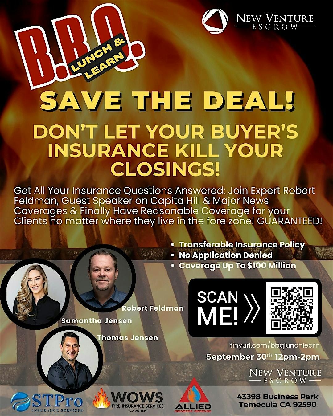 BBQ Lunch & Learn, 22 October | Event in Temecula | AllEvents