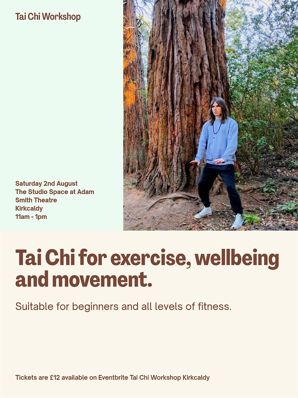 Tai Chi Workshop, 2 August | Event in Kirkcaldy | AllEvents