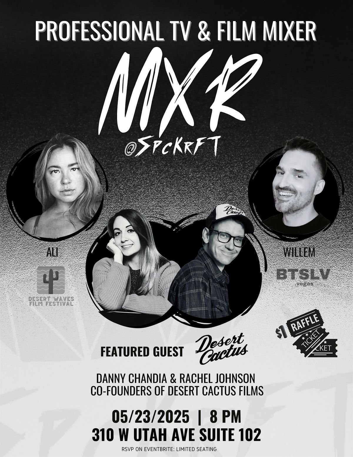 TV & Film Mixer "MXR" by SPCKRFT STUDIOS, 23 May | Event in Las Vegas | AllEvents