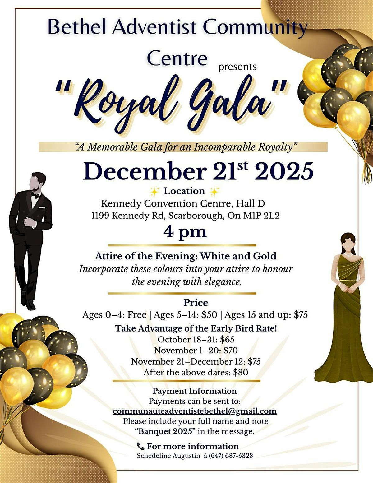 Gala Royal, 21 December | Event in Toronto | AllEvents