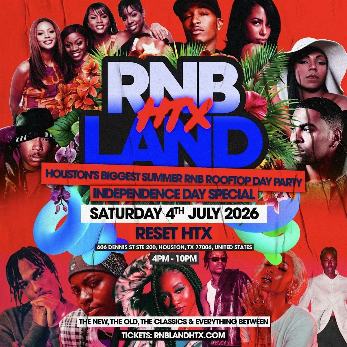 RNBLAND  - Houston's RnB Summer Rooftop Day Party (Independence Weekend), 4 July | Event in Houston | AllEvents