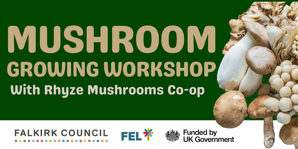 Grow Your Own Mushrooms Workshop, 18 November | Event in Polmont | AllEvents