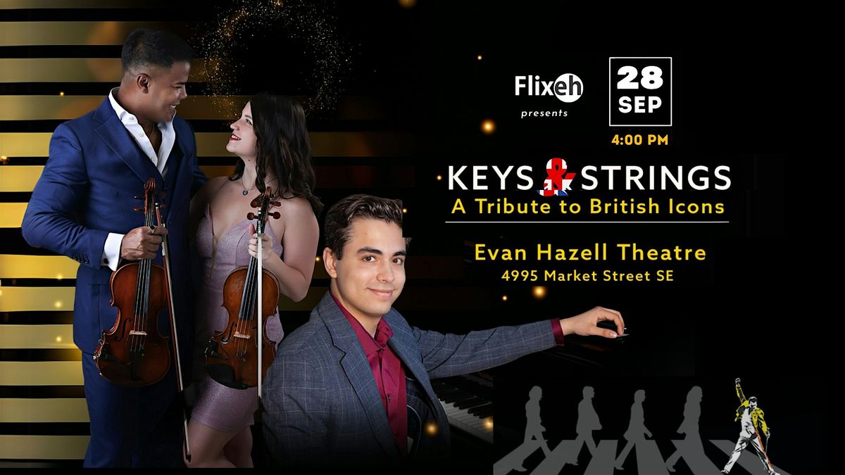 Keys & Strings: A British Icons Tribute, 28 September | Event in Calgary | AllEvents