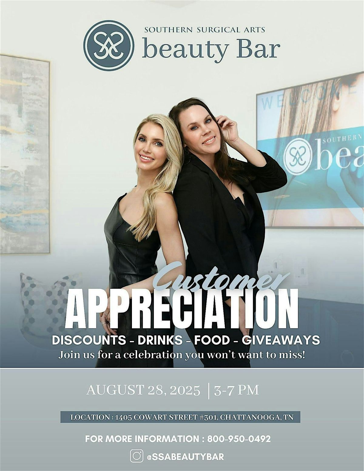 SSA Beauty Bar Customer Appreciation Event at Chattanooga, 28 August | Event in Chattanooga | AllEvents