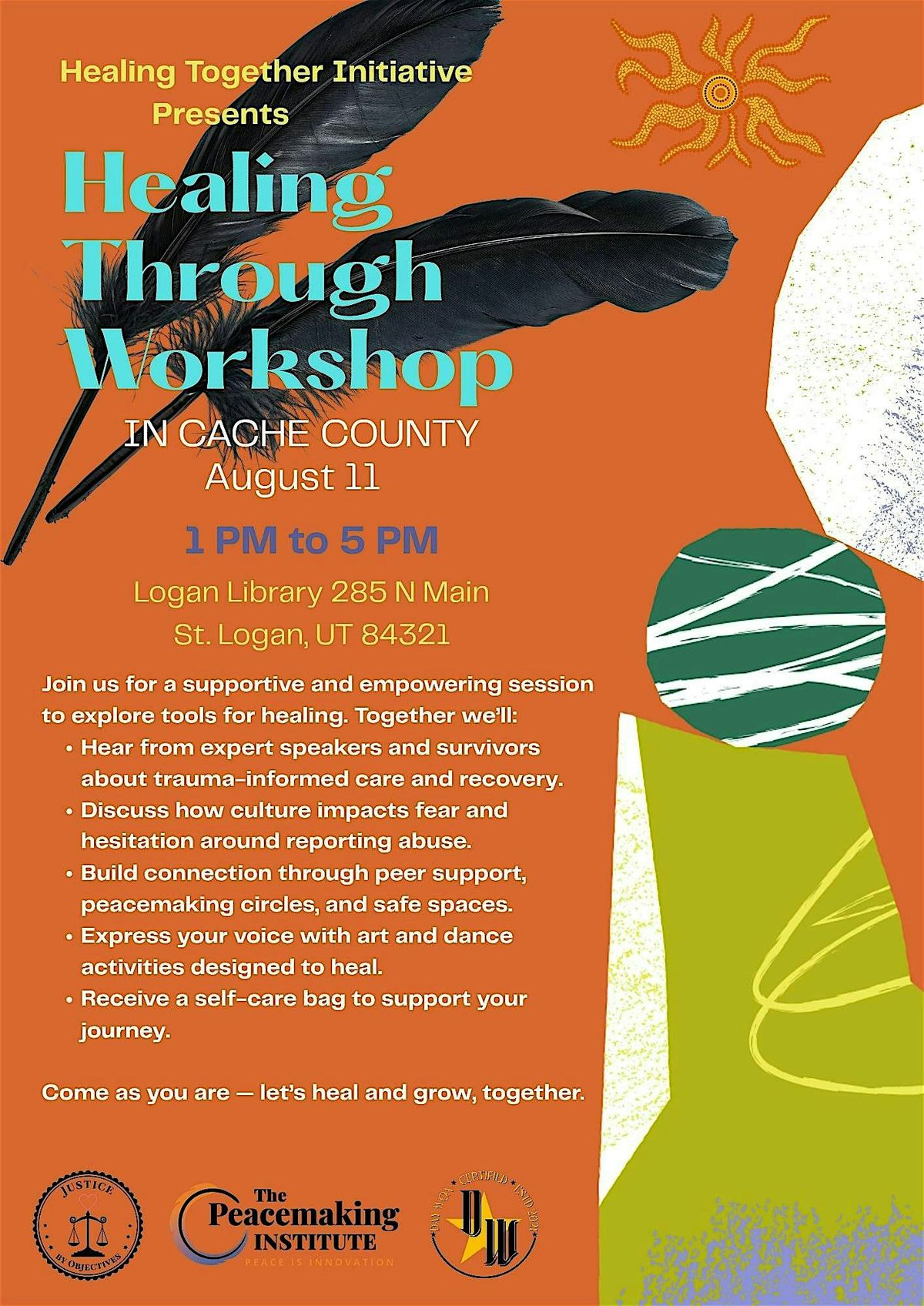 Healing Through Workshop, 11 August | Event in Logan | AllEvents