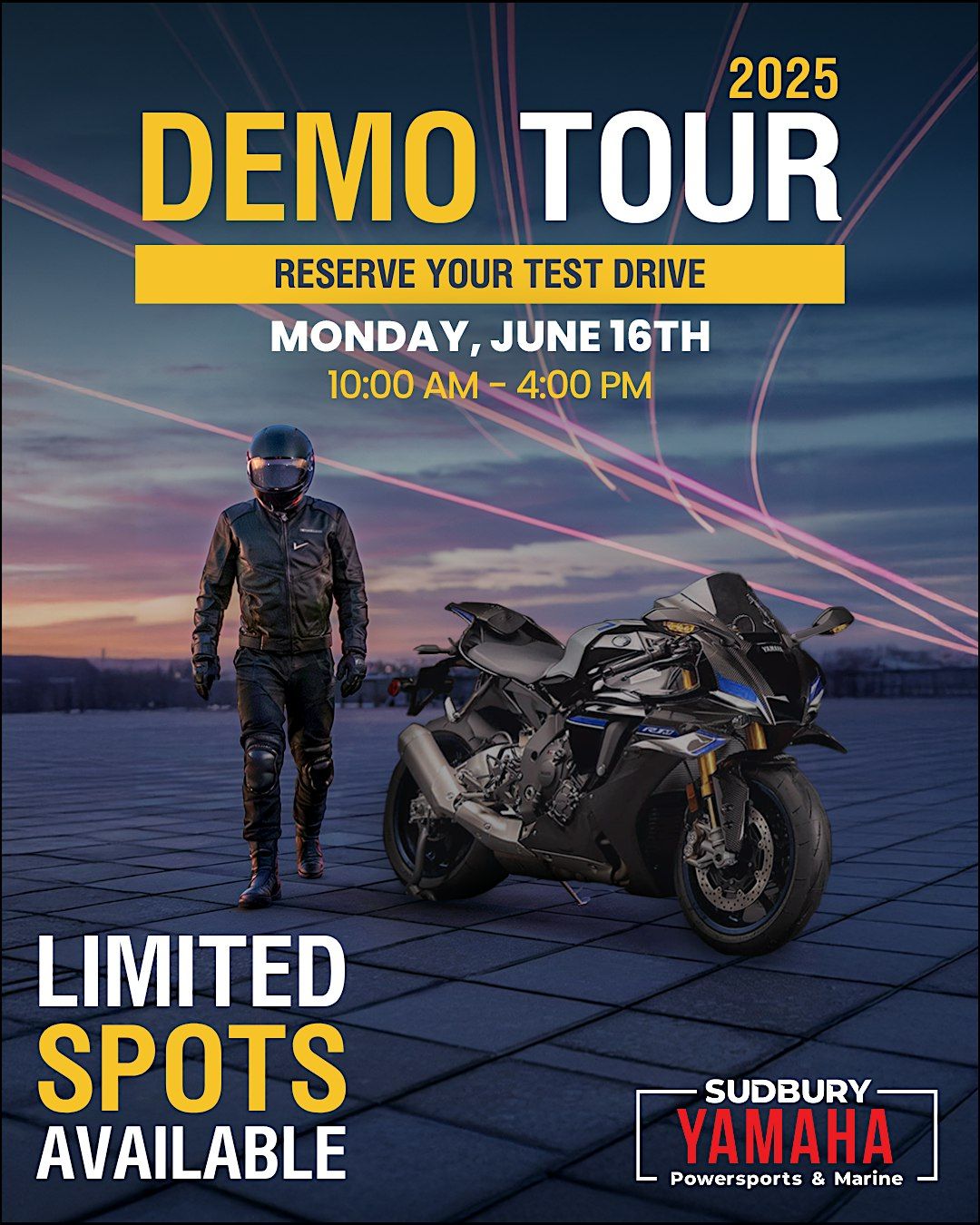 Sudbury Yamaha Demo Day 2025, 16 June | Event in Greater Sudbury | AllEvents
