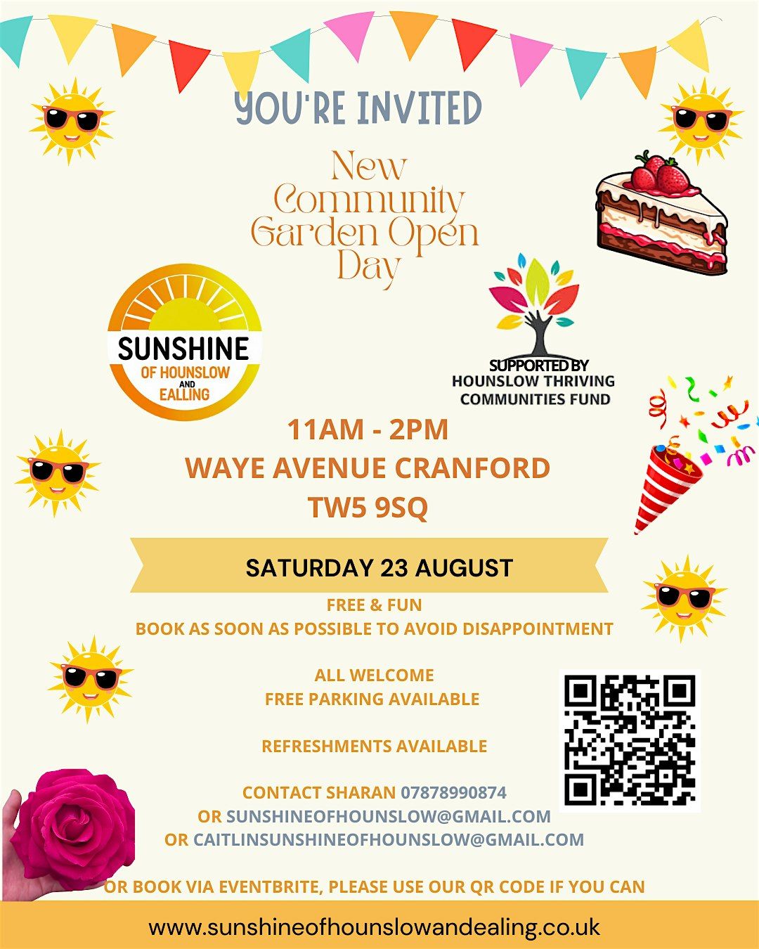 Free Community Garden Open Day - Come Celebrate with us!, 23 August | Event in Cranford | AllEvents