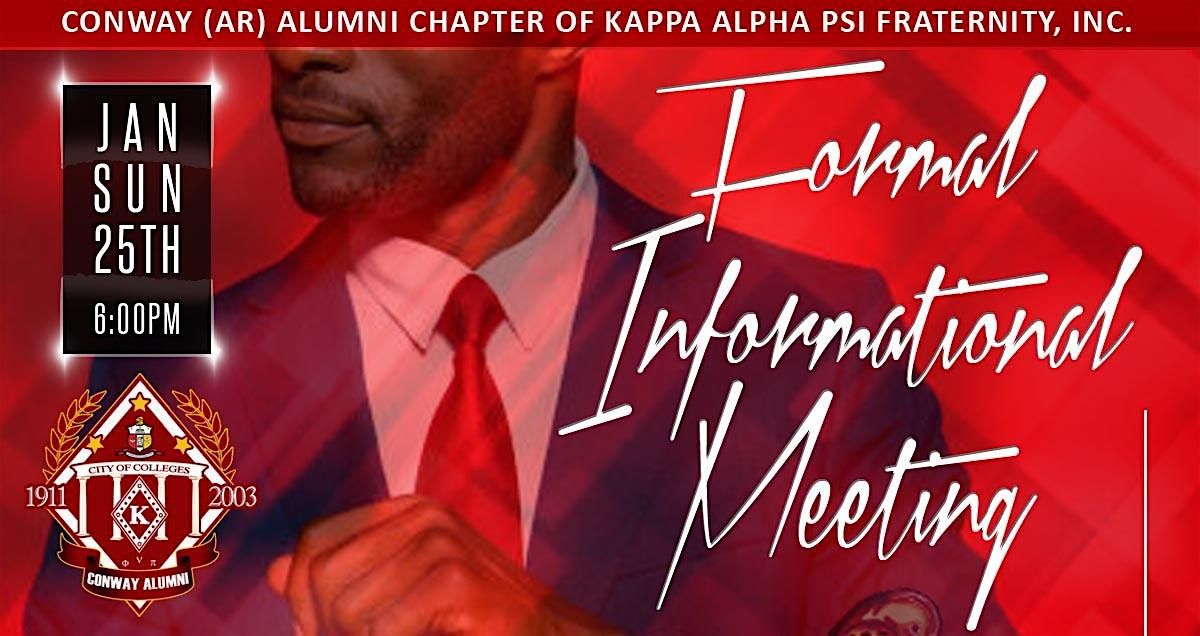 FORMAL INFORMATIONAL MEETING