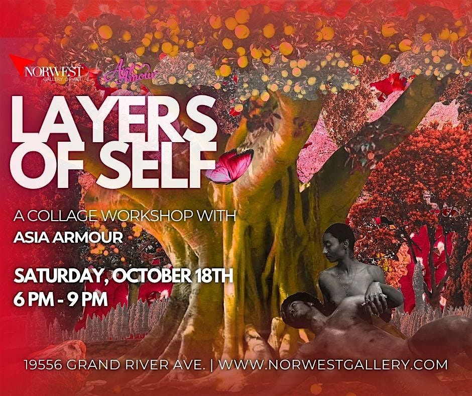 Layers of Self: A Collage Workshop with Asia Armour, 18 October | Event in Detroit | AllEvents
