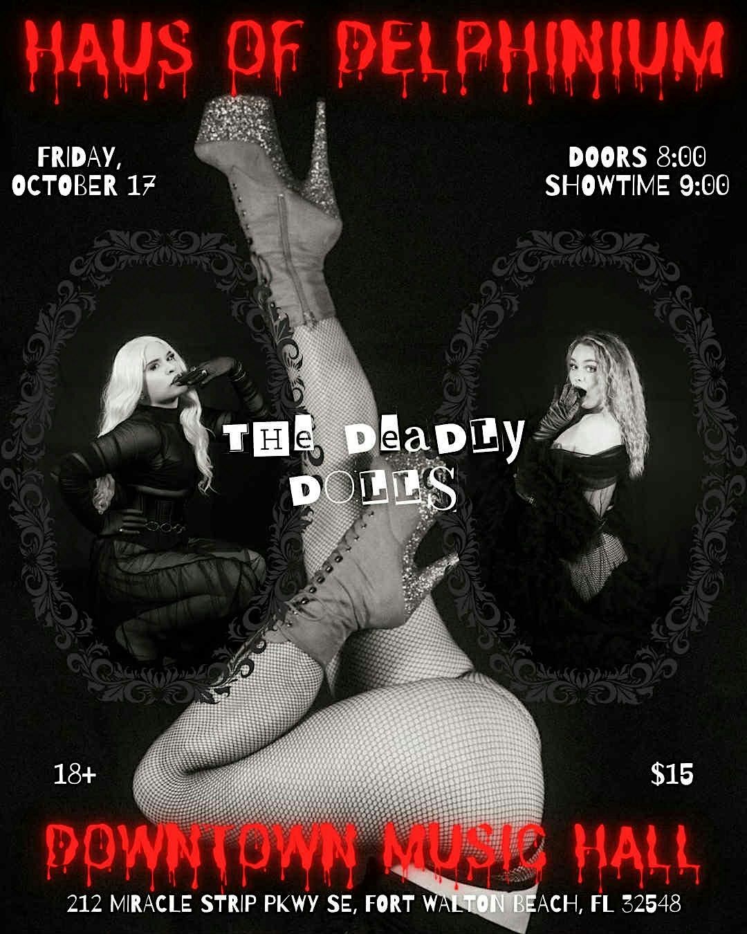 Downtown Music Hall Presents: A Bewitching Burlesque Soirée, 17 October | Event in Fort Walton Beach | AllEvents