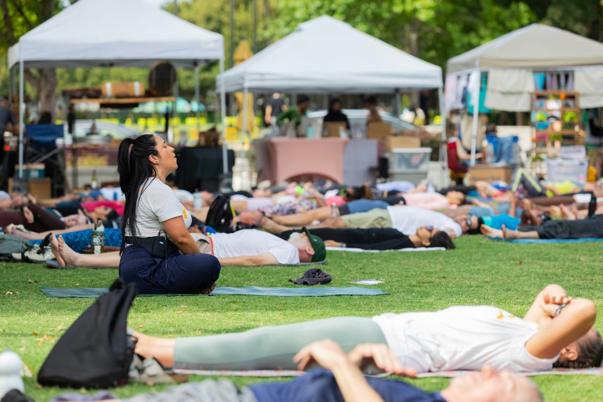 Meditation Styles with Stefanie powered by Yena at Klyde Warren Park, 27 September | Event in Dallas | AllEvents