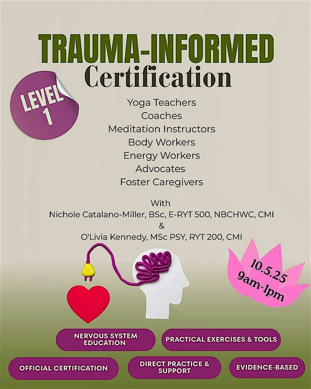 Trauma-Informed Care Certification (Level 1), 5 October | Event in Kent | AllEvents