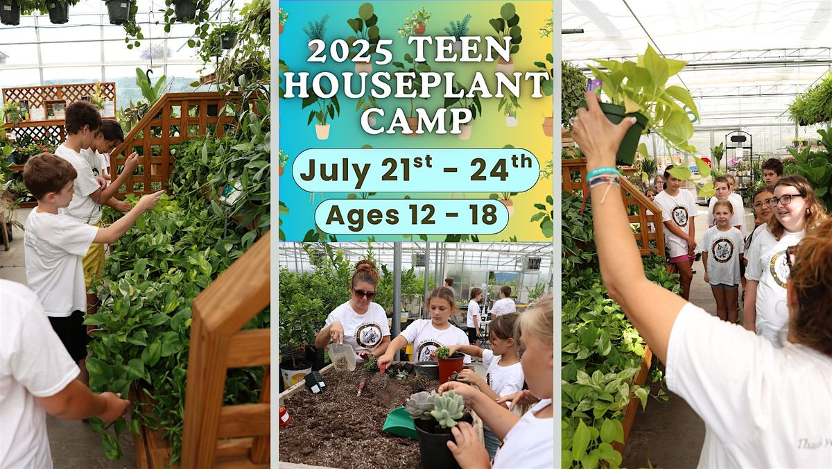 Teen Houseplant Camp @ Smucker Gardens, 21 July | Event in Millersburg | AllEvents