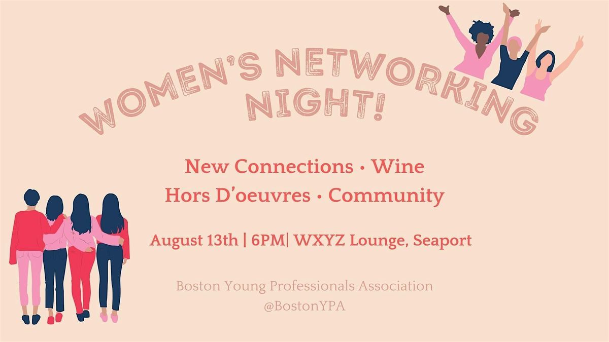 Women's Networking Night, 13 August | Event in Boston | AllEvents