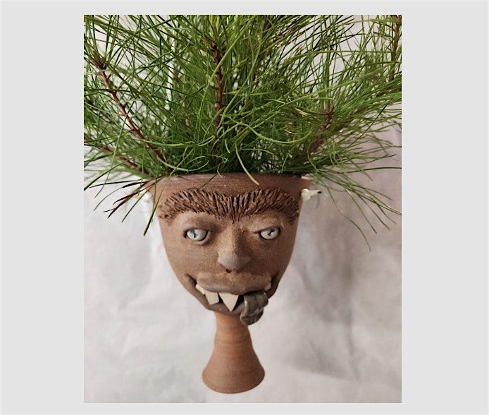 Ceramic Face Jug Hanging Planter, 13 June | Event in Millville | AllEvents