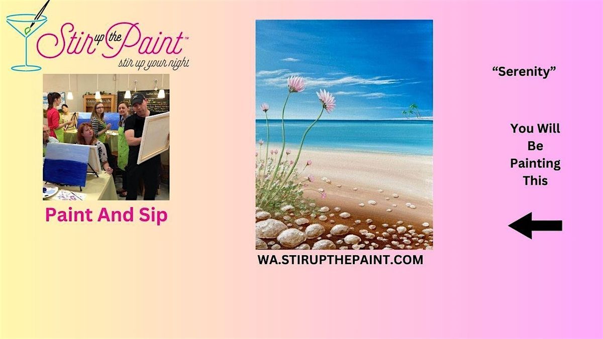 Seattle Paint and Sip, Paint Party, Paint Night  (Wine Included), 30 May | Event in Seattle | AllEvents
