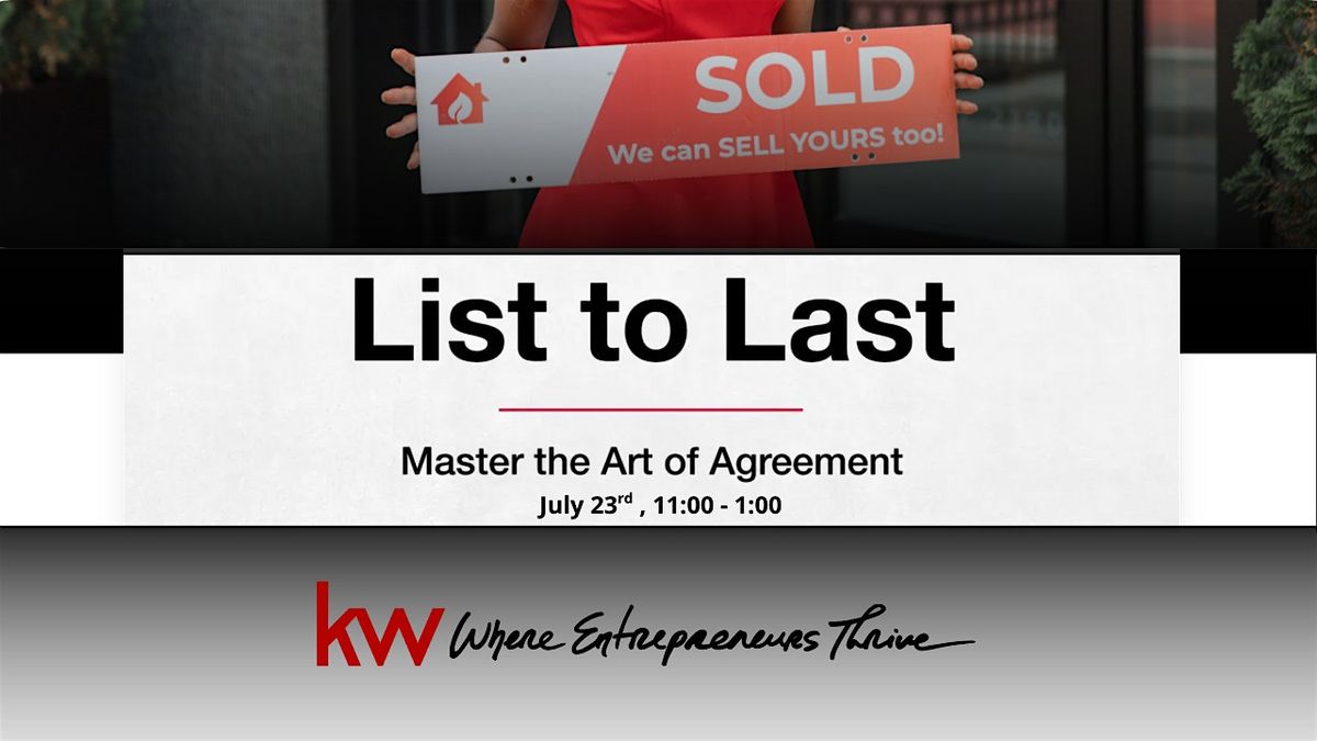 List to Last | Event in Bend | AllEvents