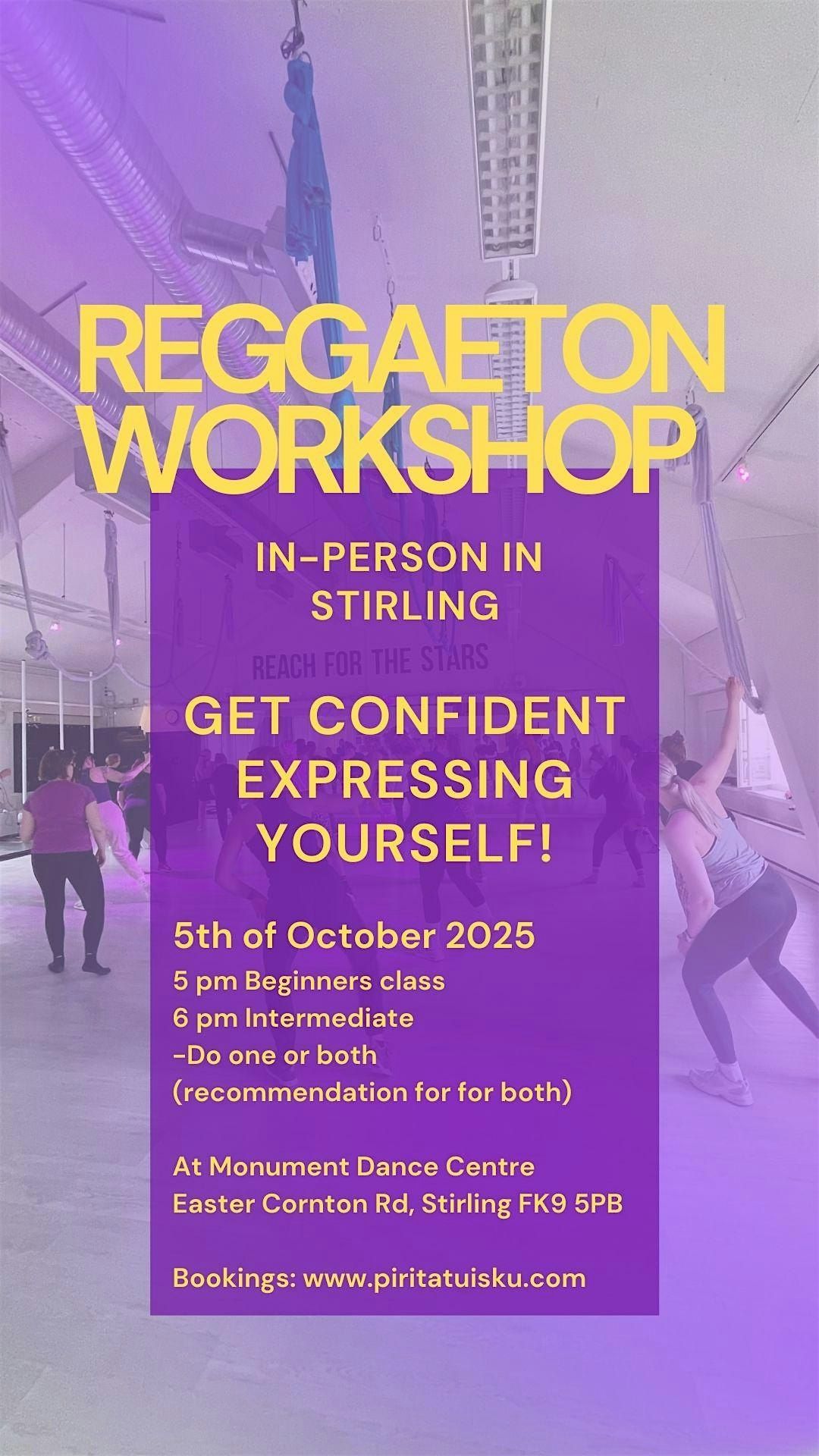 Reggaeton Autumn Workshop : In-person Glasgow!, 5 October | Event in Glasgow | AllEvents