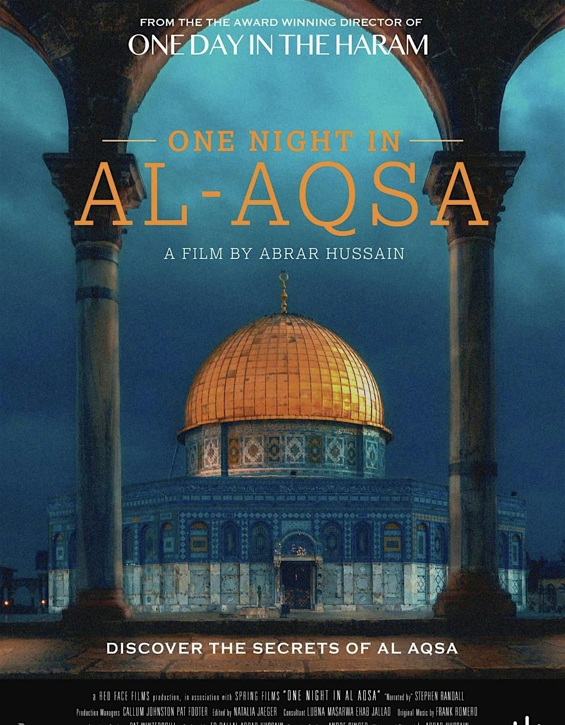 Peterborough: One Night in al-Aqsa: Exclusive Movie Showing! FREE, 11 December | Event in Peterborough | AllEvents