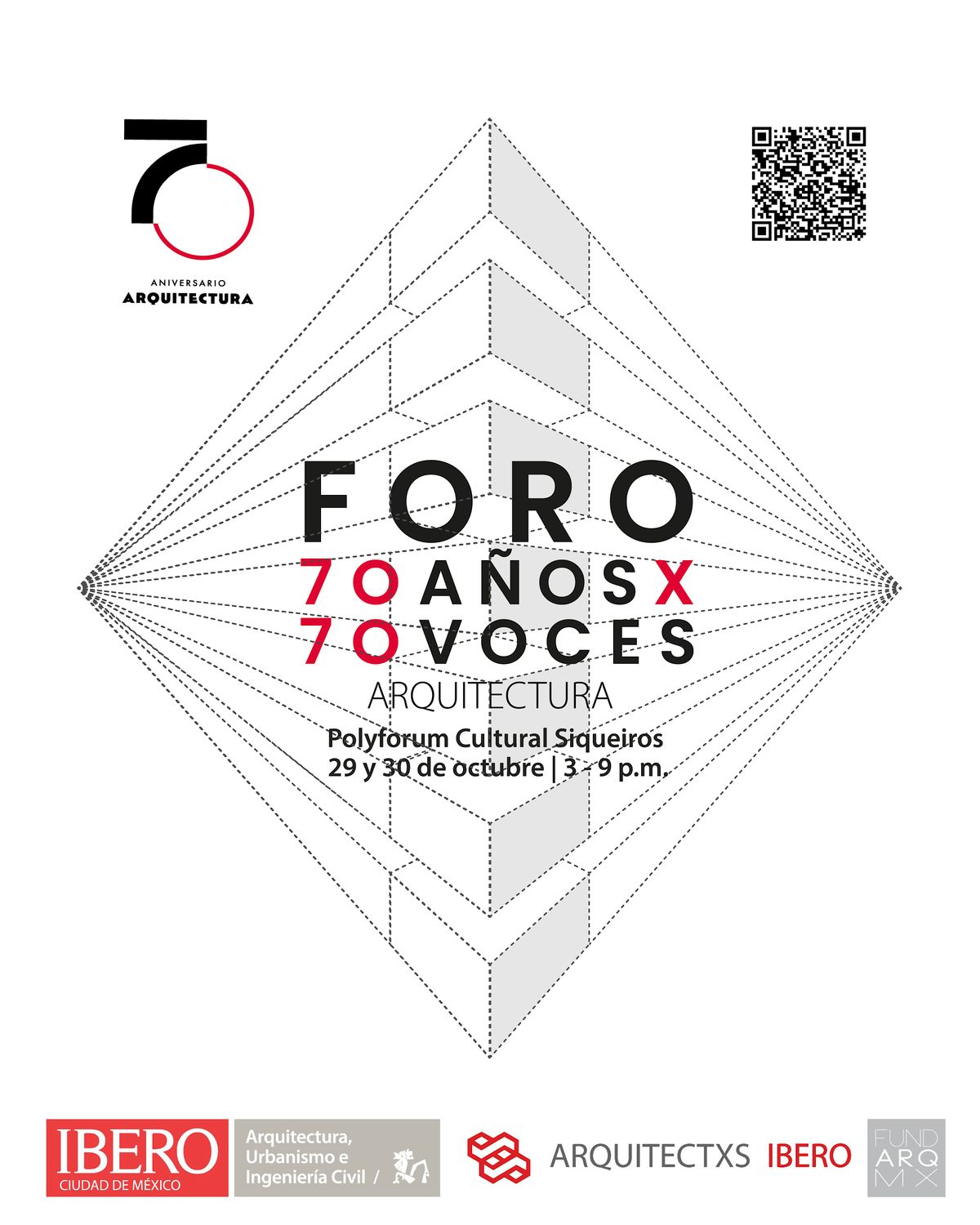 FORO DE ARQUITECTURA 70x70 (70 años x 70 voces), 29 October | Event in Ciudad de México | AllEvents
