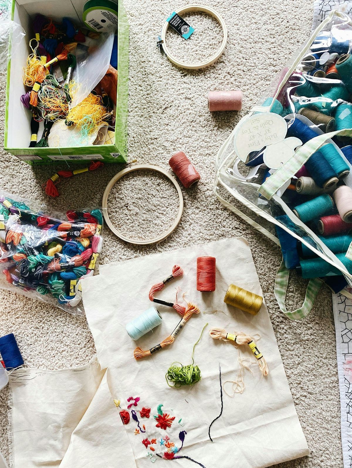 Basic Embroidery Workshop, 11 October | Event in Oley | AllEvents