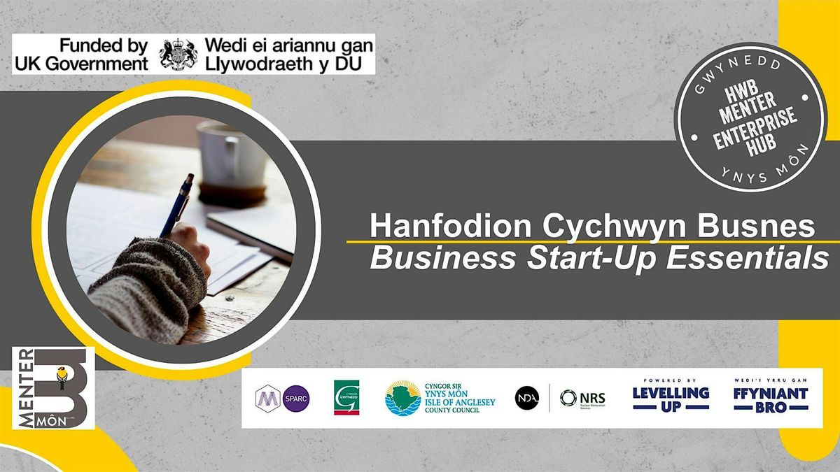 IN PERSON  - Hanfodion Cychwyn Busnes // Business Start-Up Essentials, 20 January | Event in Pwllheli | AllEvents