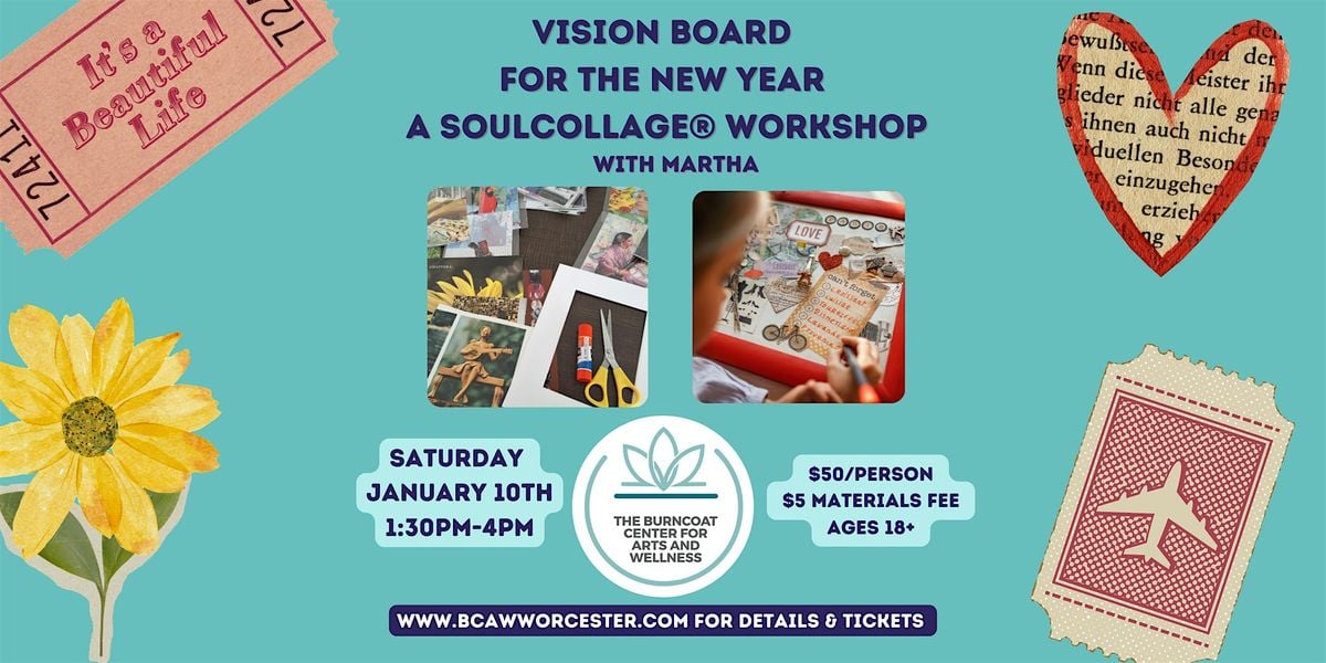 Vision Board for the New Year! A SoulCollage Workshop, 10 January | Event in Worcester | AllEvents