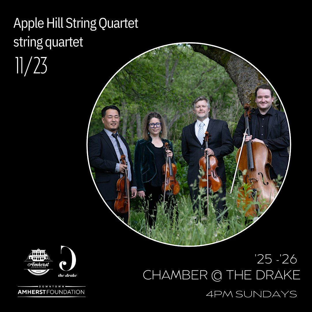 Apple Hill String Quartet, 23 November | Event in Amherst | AllEvents