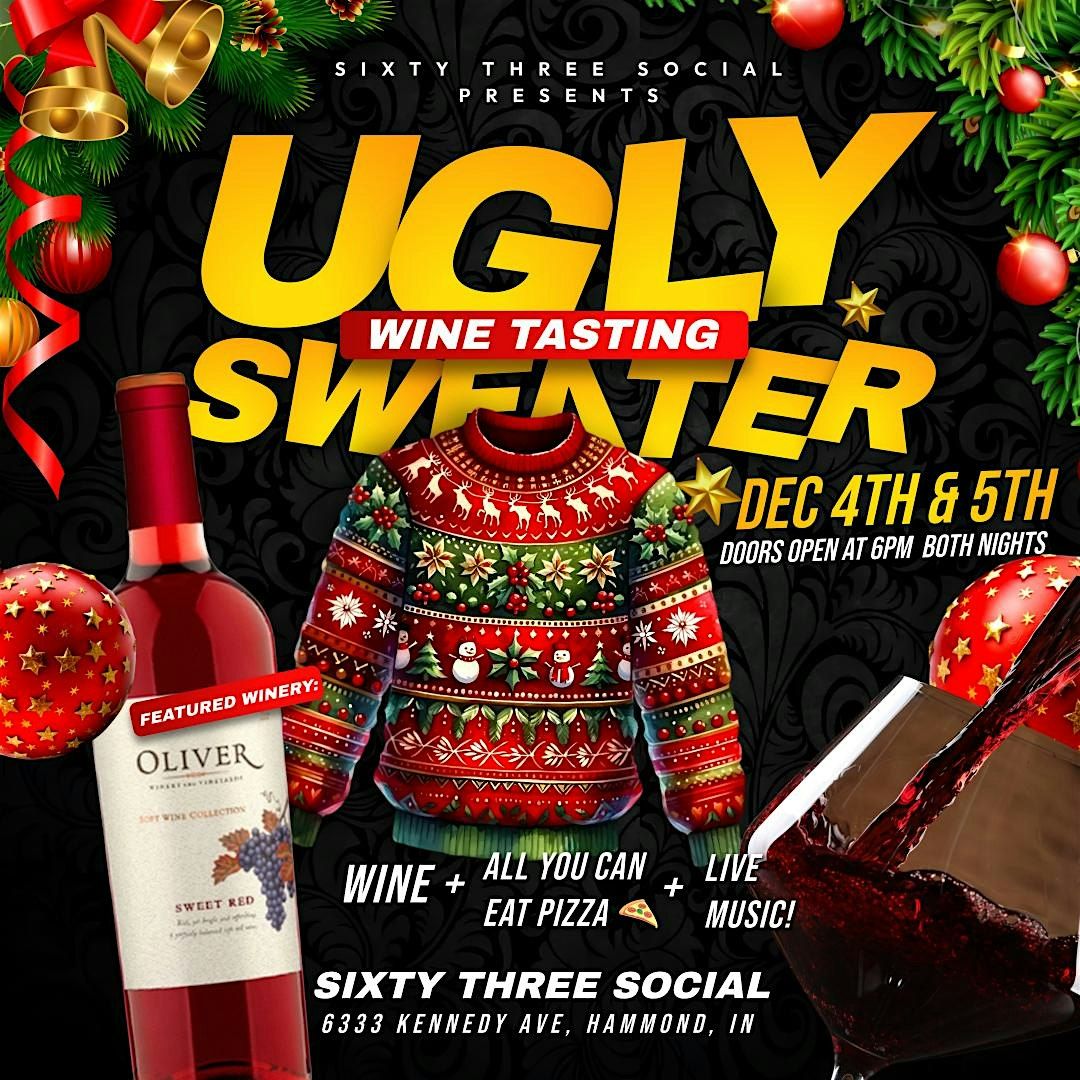 Ugly Sweater Wine Tasting, 4 December | Event in Hammond | AllEvents