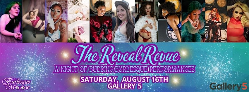 The Reveal Revue:  A Night Of Budding Burlesque Performances, 16 August | Event in Richmond | AllEvents