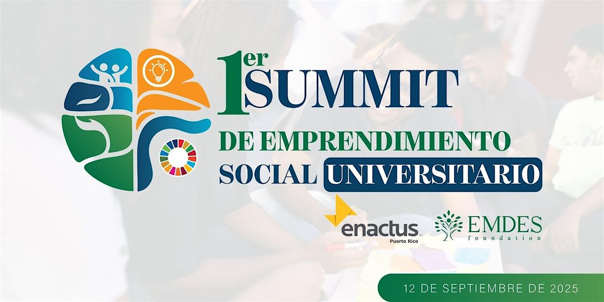 Summit de Emprendimiento Social Universitario, 12 September | Event in Santo Domingo | AllEvents