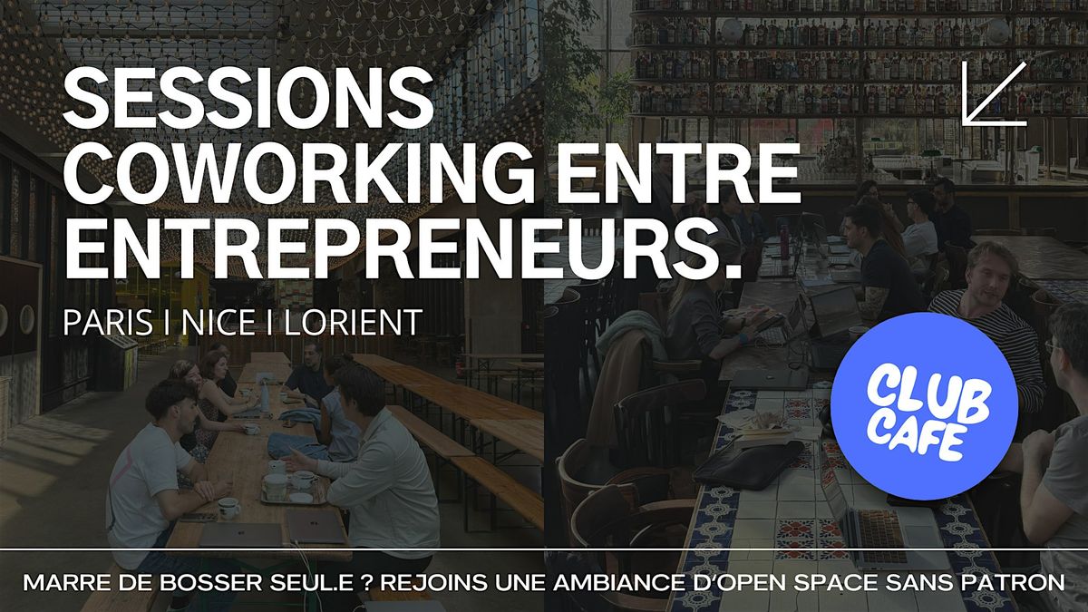 NICE I Session 14 - Coworking nomade pour entrepreneurs, 9 October | Event in Nice | AllEvents